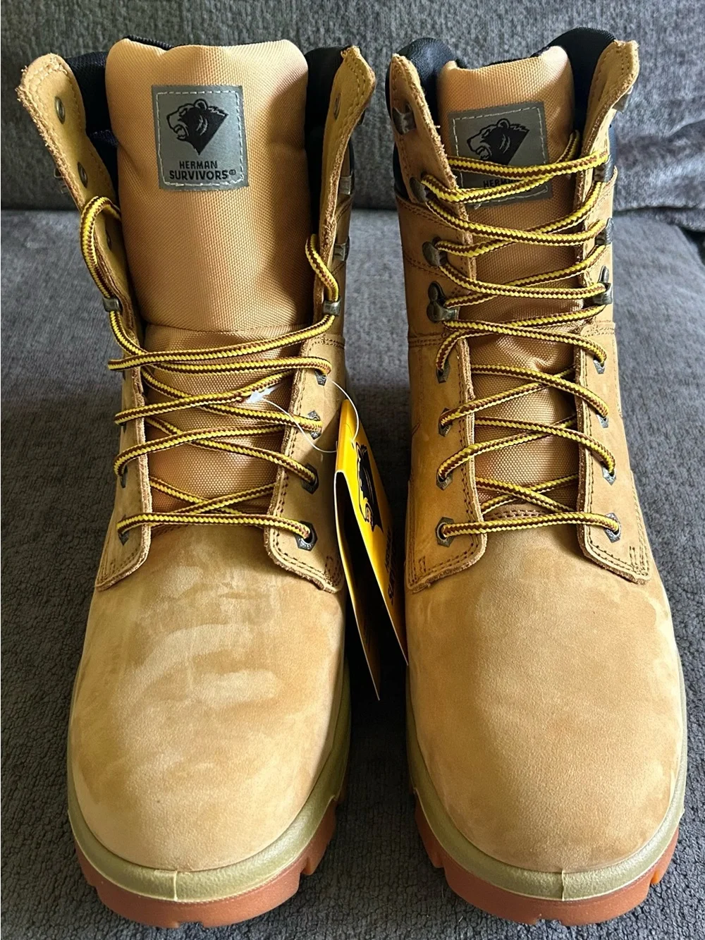 Herman Survivors Men's Work Boots with Padded Collar